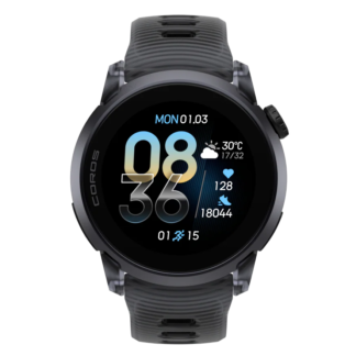 COROS PACE 4 ALUMINIUM BLACK CRYSTAL SILICONE